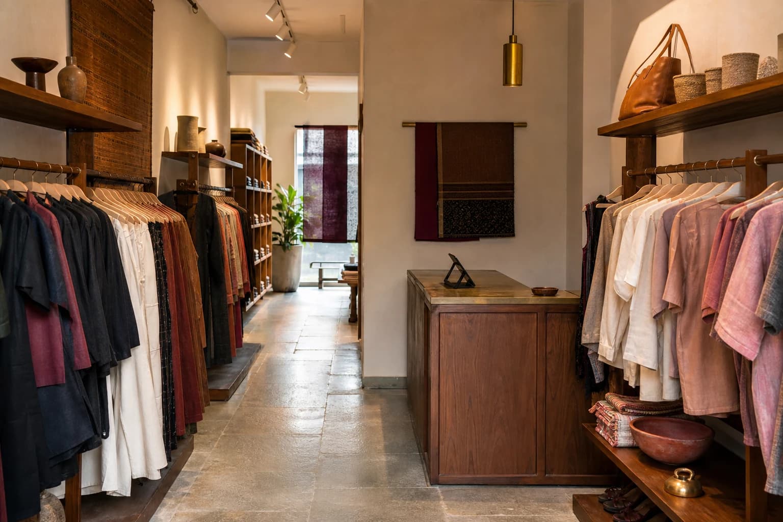 Compact Indian lifestyle boutique concept